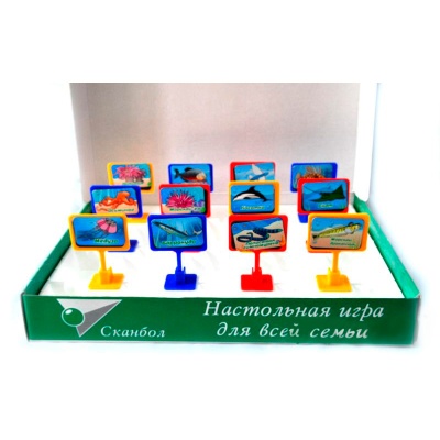 Настольная игра «Сканбол. Подводный мир»