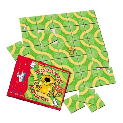 Игровое пособие «Дорожки без кошки», Ребус