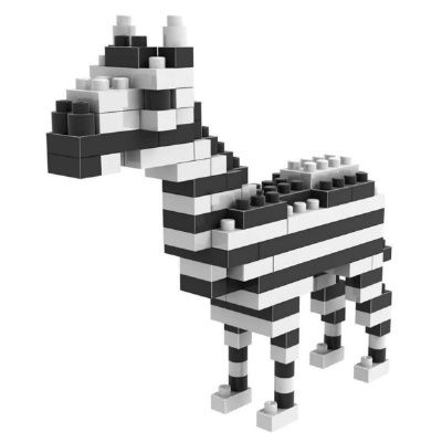 Конструктор LOZ «Зебра» mini