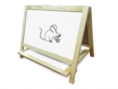 Мольберт настольный двухсторонний, Развитие детей