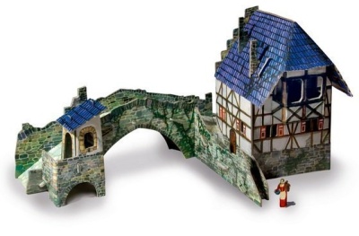 Сборная модель из картона «Дворцовый мост», УмБум