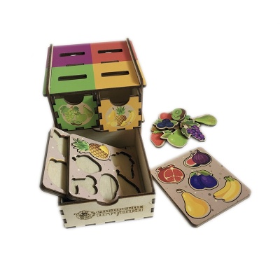 Комодик «Фрукты и ягоды», Сибирские игрушки