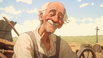 Дедушка и внучек Дедушка и внучек