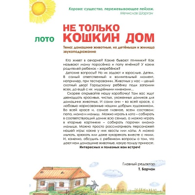 Игровое пособие «Не только кошкин дом», Ребус