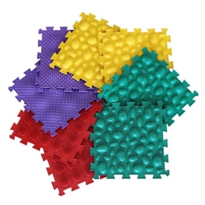 Массажные (ортопедические) модульные коврики Микс «Саванна»