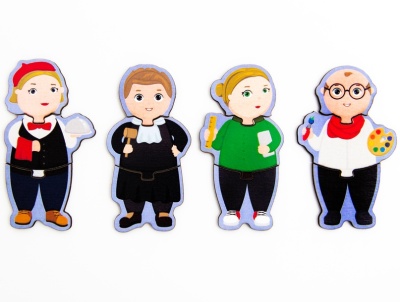 Сложи картинку мини «Профессии № 4»