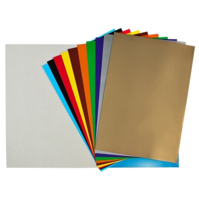 Бумага цветная двусторонняя Росмэн «Герои в масках» А4, 10 листов 10 цветов, 80 г/м2