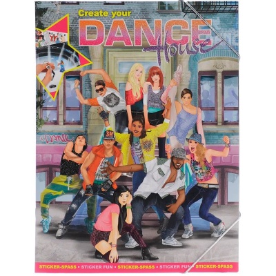 Альбом с наклейками Creative Studio: Create your Dance House, Depesche