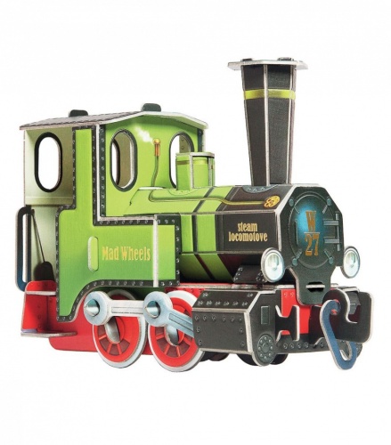 Сборная игрушка из картона «Паровозик», УмБум