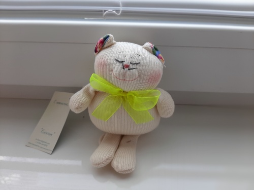 Игрушка ручной работы «Кисюсик», Нежный ветер