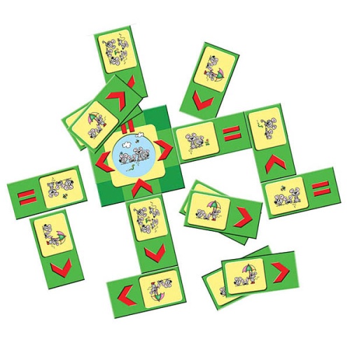 Игровое пособие «Больше, меньше и равно», Ребус