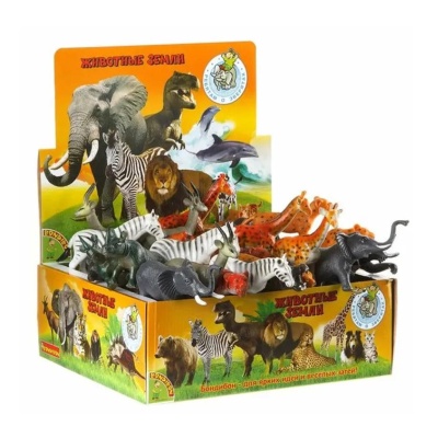 Набор животных «Ребятам о Зверятах», животные джунглей