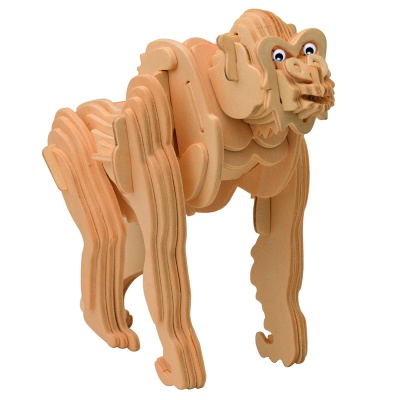 Сборная деревянная модель «Горилла» М021, Чудо-дерево