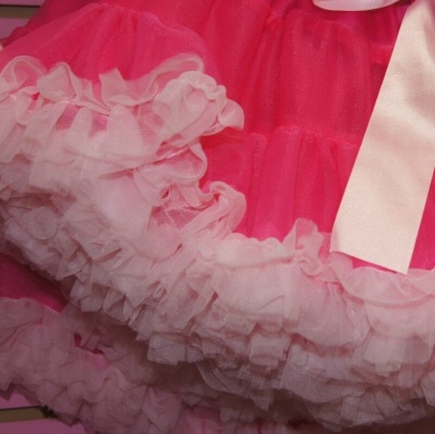 Юбка-американка Mia многослойная, цвет фуксия