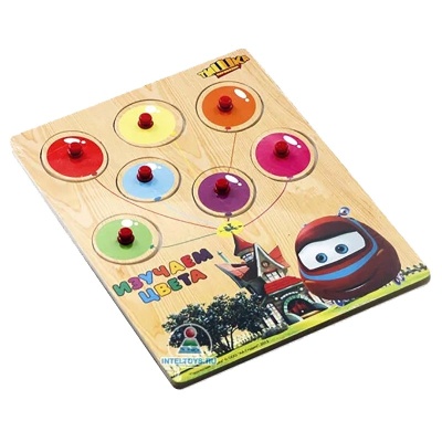 Рамка-вкладыш «Обучение цвету», Чудо-Дерево