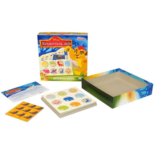 Детское лото «Хранитель лев», Hobby World