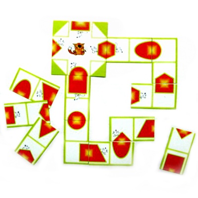 Домино «Другие формы», Ребус