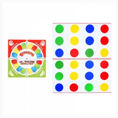 Напольная игра «Мистер Твистер классик» в пакете, ЮНСИ