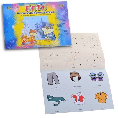 Развивающая игра «Лото на математическом планшете», Корвет