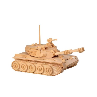 Сборная деревянная модель «Танк», Чудо-дерево