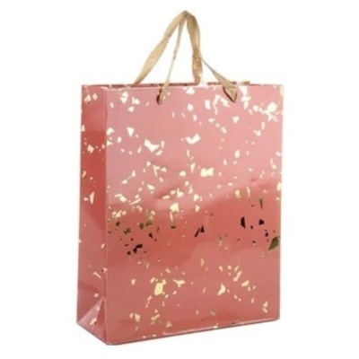 Пакет подарочный ламинированный Veld Co коралловый