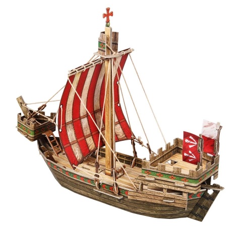 Сборная модель из картона «Ганзейский Когг», УмБум