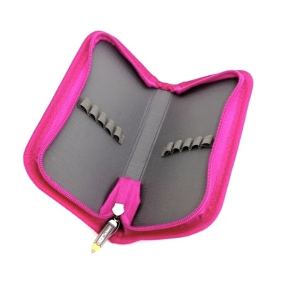 Пенал BG Pink Flowers, 195х90 мм, 1 отделение на молнии