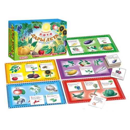 Развивающее лото «Дары лета», ЮНСИ