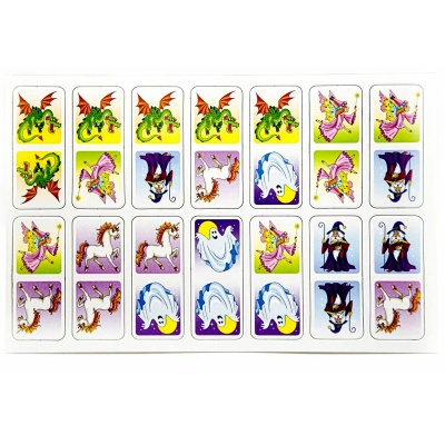 Домино «Играем с Левиком. Герои сказок»