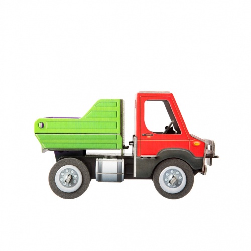 Сборная игрушка из картона «Самосвальчик», УмБум