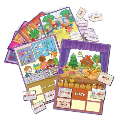 Игровое пособие «О чем речь? Культпоход» новый дизайн, Ребус