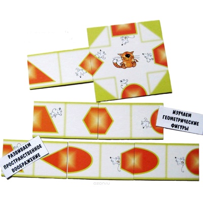 Домино «Другие формы», Ребус