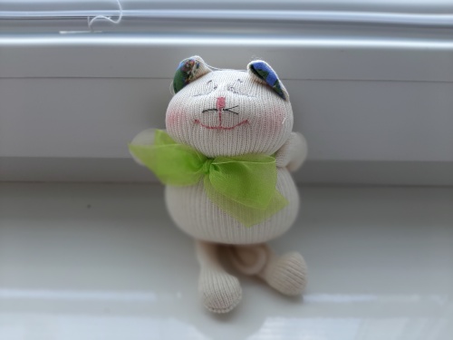 Игрушка ручной работы «Кисюсик», Нежный ветер