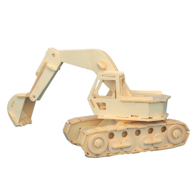 Сборная деревянная модель «Экскаватор», Чудо-дерево