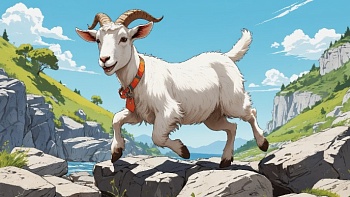 Где, коза, была?