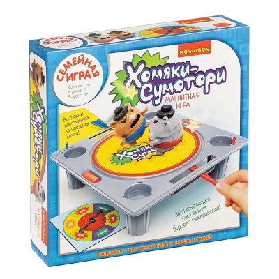 Магнитная игра «Хомяки-сумотори», Bondibon