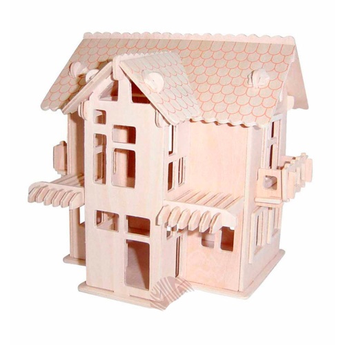 Сборная деревянная модель «Загородный домик 3», Чудо-дерево