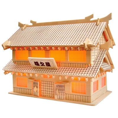 Сборная деревянная модель «Чайный домик», Чудо-дерево