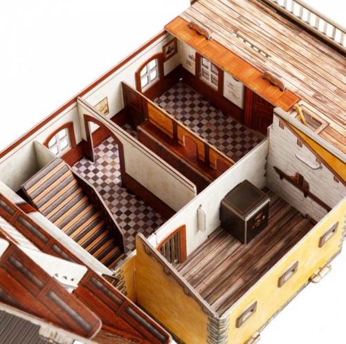 Сборная модель из картона «Банк», УмБум