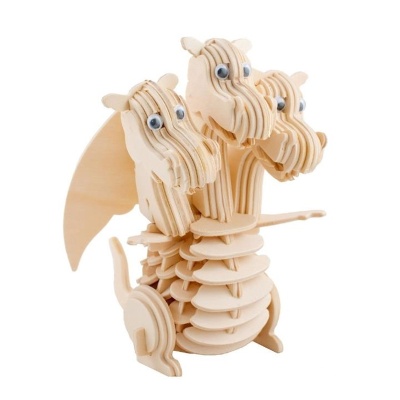 Сборная деревянная модель «Дракончик» 80046, Чудо-дерево