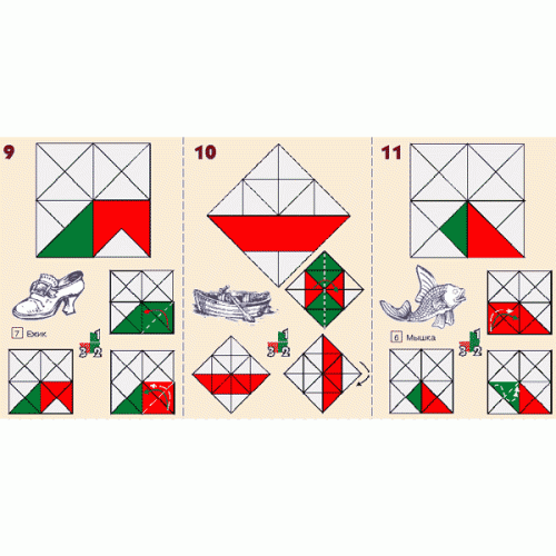 Развивающая игра «Квадрат Воскобовича», двухцветный+сказка