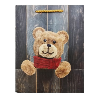 Пакет подарочный Dream Cards «Симпатичный медвежонок»