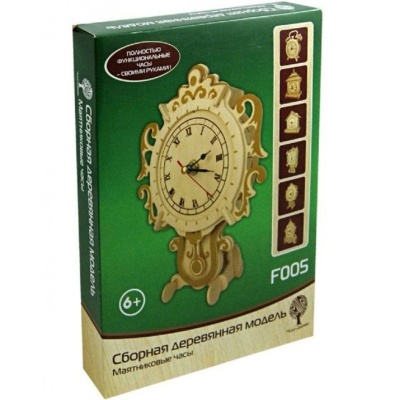 Сборная деревянная модель «Маятниковые часы», Чудо-дерево