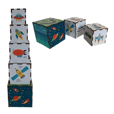 Сортер пирамидка «Транспорт», Сибирские игрушки