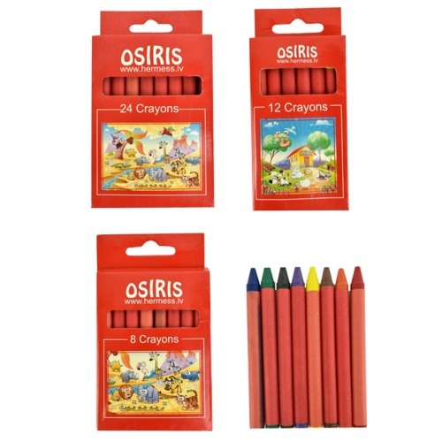 Мелки восковые Osiris, в ассортименте