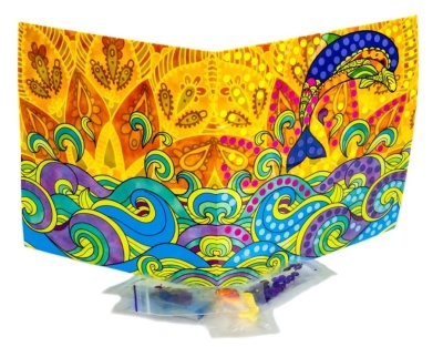 Картина из пайеток «Дельфин»