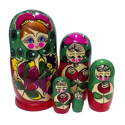 Матрешка 5 в 1, RNToys