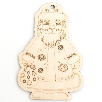 Подвеска новогодняя «Дед Мороз», Сибирские игрушки