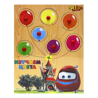 Рамка-вкладыш «Обучение цвету», Чудо-Дерево