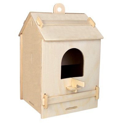 Сборная деревянная модель «Домик для птиц» PH099, Чудо-дерево